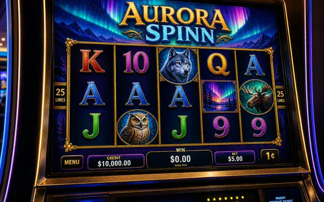 Aurora Spinn — trykk for å spille